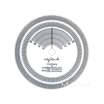 Amazon.co.jp: アクリル ストロボスコープ レコード 50Hz 33 45